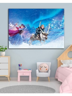 Limitless Design Karlar Ülkesi Çocuk Odası Tabloları