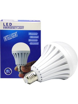 Powermaster E27-220V 15 Watt 6500K Şarjlı Beyaz LED Ampul