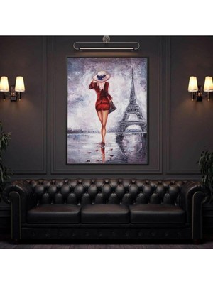 Limitless Design Dekoratif Eıffel Tower Hd Baskı Kanvas Tablo