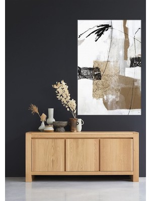 Limitless Design Soyut Temalı Dekoratif Hd Baskı Kanvas Tablo