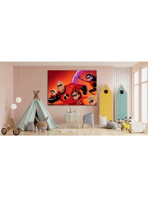 Limitless Design Inanılmaz Aile Çocuk Odası Tabloları