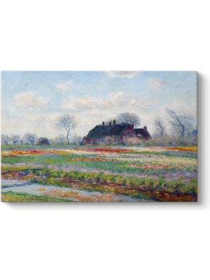 Limitless Design Claude Monet - Lale Tarlaları Tablosu