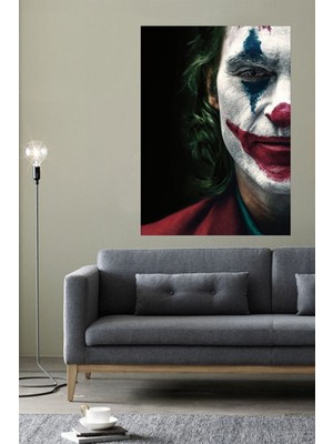 Limitless Design Dekoratif Joker Hd Baskı Kanvas Tablo