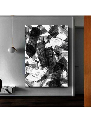 Limitless Design Harikabirev Şık Soyut Tablo Premium Kalite Dekoratif Hd Baskı Kanvas Tablo S2