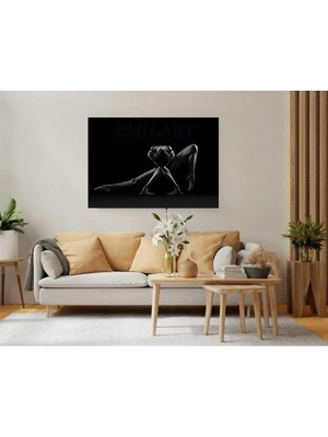 Limitless Design Özgün Hd Kalite Dansçı Balerin Kadın Hd Baskı Kanvas Tablo