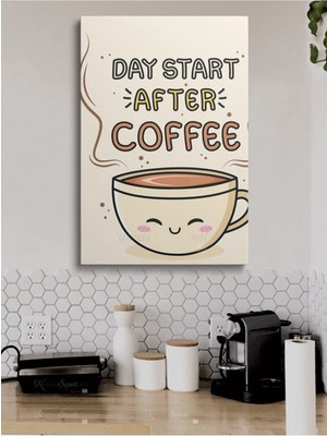 Limitless Design Cafe Caffe Cafeler Kahve Büfe Büfeler Için Abstract Trend Dekoratif Kanvas Canvas Tablo Tablol