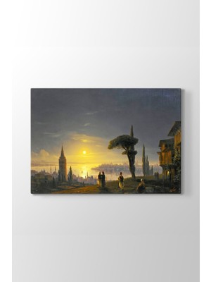 Limitless Design Ivan Ayvazovski - Galata Kulesi Tablosu