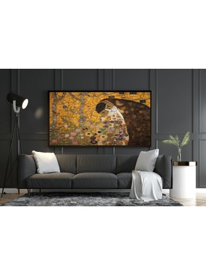 Limitless Design Yağlı Boya Görünümlü Kedi Çizimi Dekoratif Hd Baskı Kanvas Tablo