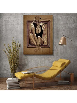 Limitless Design Dekoratif Lookıng Hd Baskı Kanvas Tablo