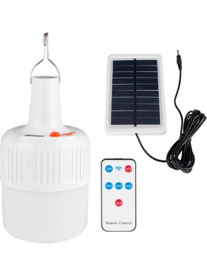 Powermaster MX-V51 Kumandalı Solar Şarjlı Acil Durum Kamp Lambası