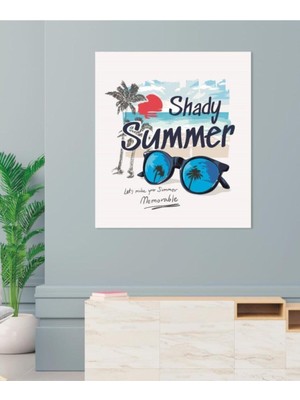 Limitless Design Dekoratif Summer Duvar Hd Baskı Kanvas Tablo