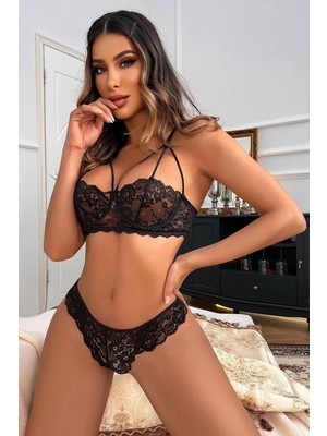 Dantelli Sırt Dekolteli Özel Premium Gecelik