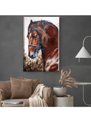 Limitless Design |şık At Tablosu 21 |çerçevesiz Hd Baskı Kanvas Tablo