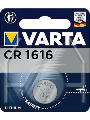 Varta CR 1616 3V Lityum Pil Yüksek Performans ve Taşınabilirlik Özellikleriyle