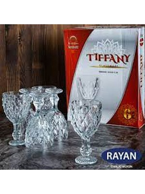 Rayan Tiffany 6'lı Lüx Ayaklı Bardak