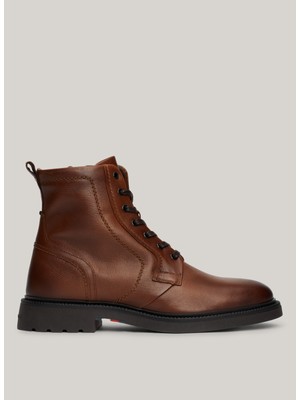 Tommy Hilfiger Deri Kahve Erkek Bot Hılfıger Comfort Lwt Lth Boot