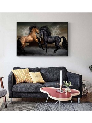 Limitless Design At Resimli Ev, Oturma Odası, Yatak Odası Dekorasyonu Hd Baskı Kanvas Tablo