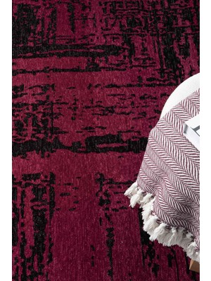 Nova Bordo Kaymaz Taban Makinede Yıkanabilir Kilim Balkon Mutfak Halısı Nv053 80 x 150