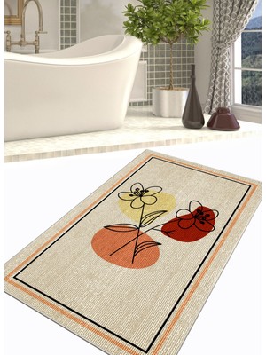 Ardizayn Bohemian 70 x 120 cm. Kaymaz Taban Banyo Halısı, Paspası