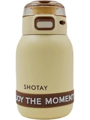 Shotay Çocuk Termos Matara 600ML Krem