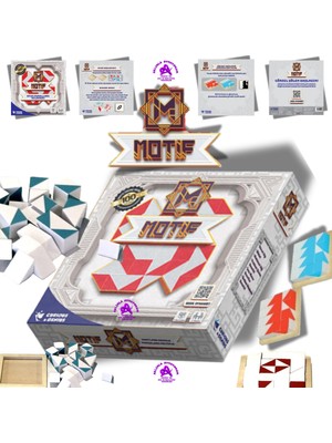 Curious & Genius Tazof Motifli Kutu Oyunu 