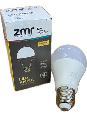 12W E27 Beyaz LED Ampul