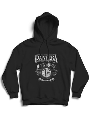The Fame Pantera, High Noon Your Doom, Rock Metal Müzik Unisex Pamuklu Kapüşonlu Sweatshirt Hoodie