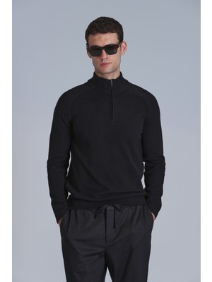 Stavan Lufian Erkek Kazak 112090141 Siyah