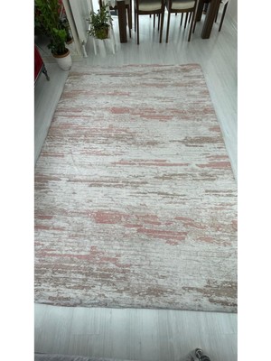 Carpet Cover Pembe Firuze Ipek Kadife Lastikli Halı Örtüsü