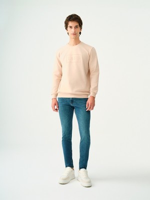 Loft Erkek Sweatshirt Bej LF2037097