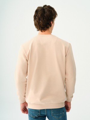 Loft Erkek Sweatshirt Bej LF2037097