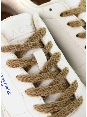 Acbc Beyaz - Mavi Erkek Sneaker Shacbeve