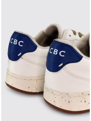 Acbc Beyaz - Mavi Erkek Sneaker Shacbeve