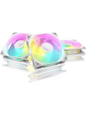 Asus Tuf Gaming TR120 Argb Beyaz 12 cm 3 In 1 Kasa Fanı