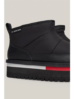 Tommy Hilfiger Tjw Nylon Flatform Boot Wl