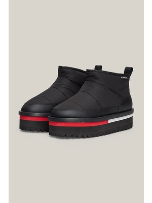 Tommy Hilfiger Tjw Nylon Flatform Boot Wl