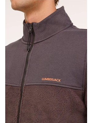 Lumberjack 4W ml Greys-B 18URB2002 4pr Gri Erkek Sweatshirt