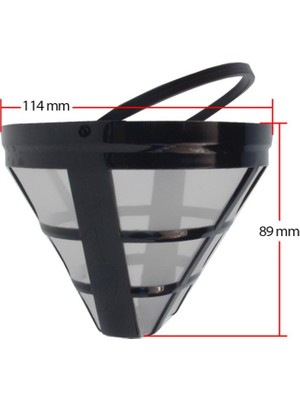 Universal Çeşitli Markalara Uyumlu Kahve Makinesi Filtresi