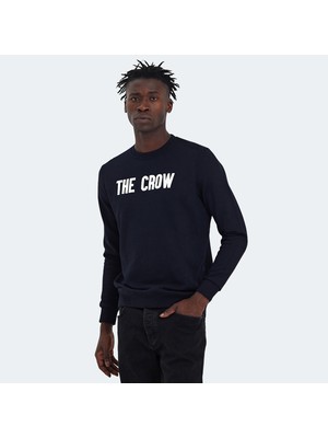 The Crow The Crow Erkek Sweatshirt Ekru