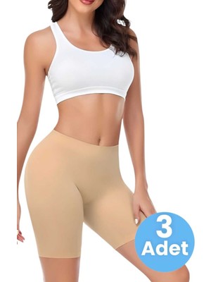 Uniquetrenders Kadın Dikişsiz Doğum Sezeryan Sonrası Toparlayıcı Paçalı Korse 3'lü Set