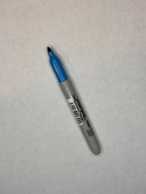 Sharpie Markör Kalıcı Keçe Kalem, Ince Uçlu Sky Blue (3 Adet)