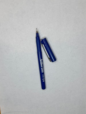 Artline 200 Fineliner 0.4mm Keçe Uçlu Kalem ( 3 Adet) Royal Blue