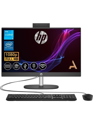 Hp Proone 240 G10  I3-N300  16GB 512GB M.2 SSD 8T2W4ES Atl4 23.8" Fdos All In One Bilgisayar