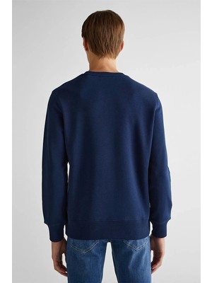 Gant Erkek Lacivert Regular Fit Sweatshirt