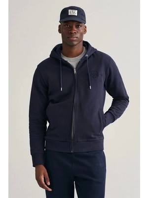 Gant Erkek Lacivert Regular Fit Ceket