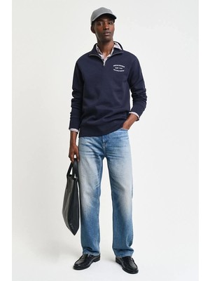 Gant Erkek Bordo Regular Fit Sweatshirt