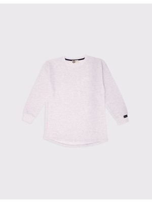 RG Brand Baskılı Genç Kız Kazak Rahat Kesim