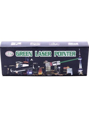 Kareem Pilli Yeşil Lazer Pointer BM-521