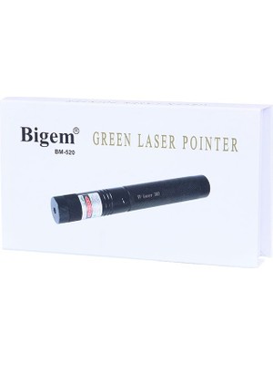 Kareem Şarjlı Yeşil Lazer Pointer 1000MW BM-520