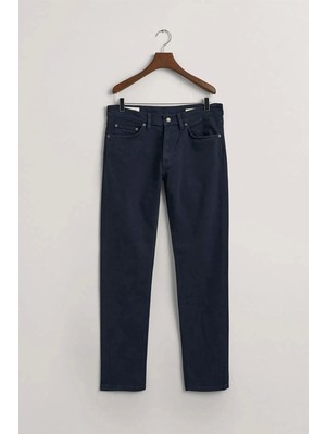 Gant Erkek Lacivert Slim Fit Pantolon